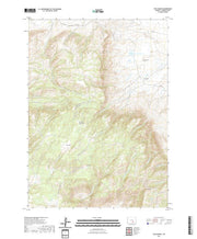 USGS US Topo 7.5-minute map for The Q Ranch WY 2021