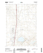 USGS US Topo 7.5-minute map for The Reefs WY 2021