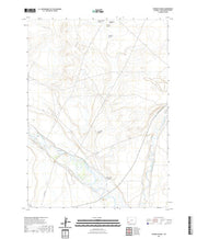 USGS US Topo 7.5-minute map for Thoman School WY 2021