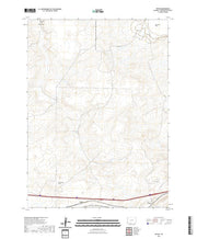 USGS US Topo 7.5-minute map for Tipton WY 2021