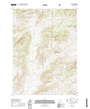 USGS US Topo 7.5-minute map for Toltec WY 2021