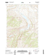 USGS US Topo 7.5-minute map for Torrey Lake WY 2021