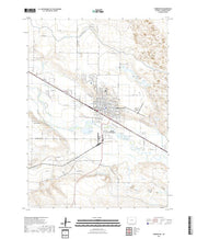 USGS US Topo 7.5-minute map for Torrington WY 2021