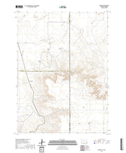 USGS US Topo 7.5-minute map for Tremain WYNE 2021