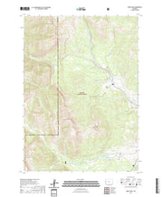 USGS US Topo 7.5-minute map for Triple Peak WY 2021