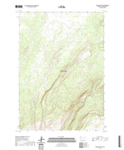 USGS US Topo 7.5-minute map for Trischman Knob WY 2021