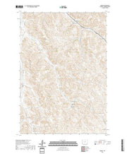 USGS US Topo 7.5-minute map for Verona WY 2021