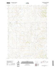 USGS US Topo 7.5-minute map for Walker Creek School WY 2021