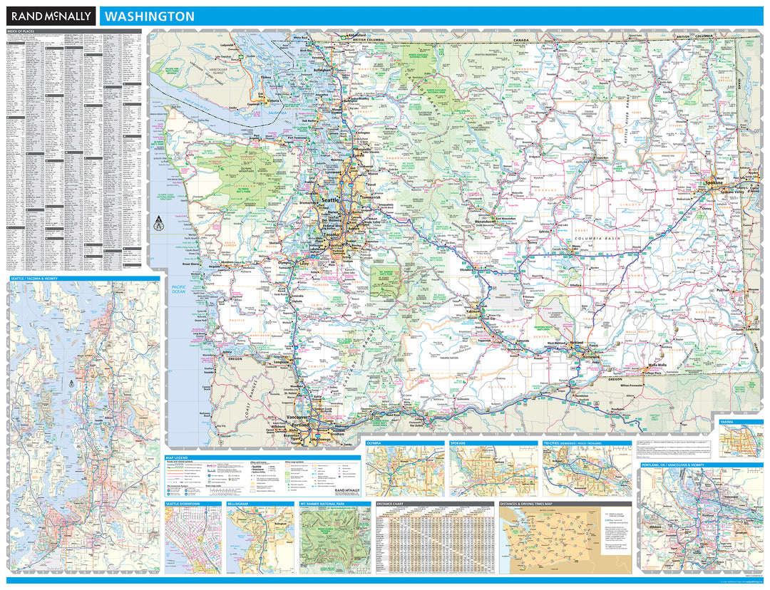 Washington by Rand McNally