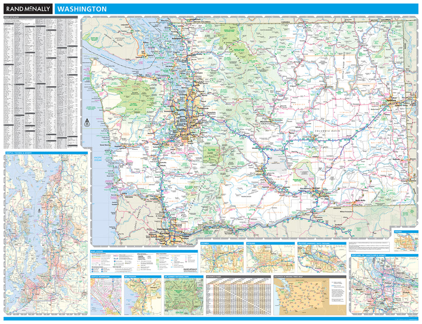 Washington State Wall Maps – Tagged 