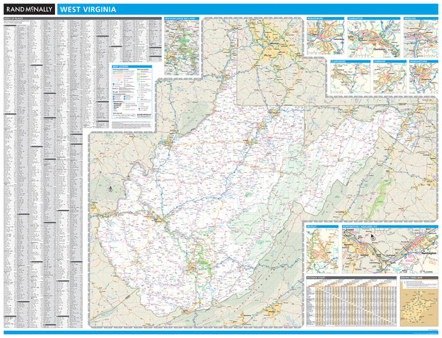 West Virginia by Rand McNally