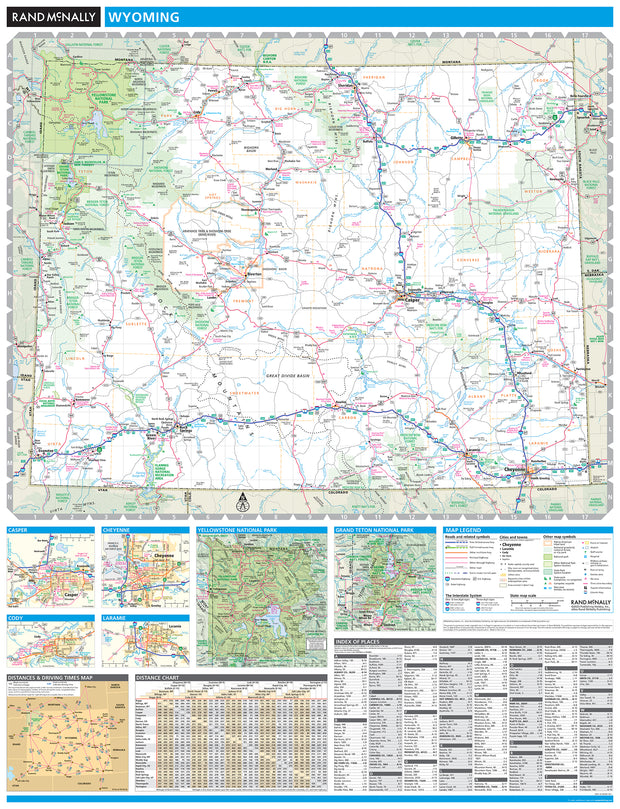 Wyoming by Rand McNally