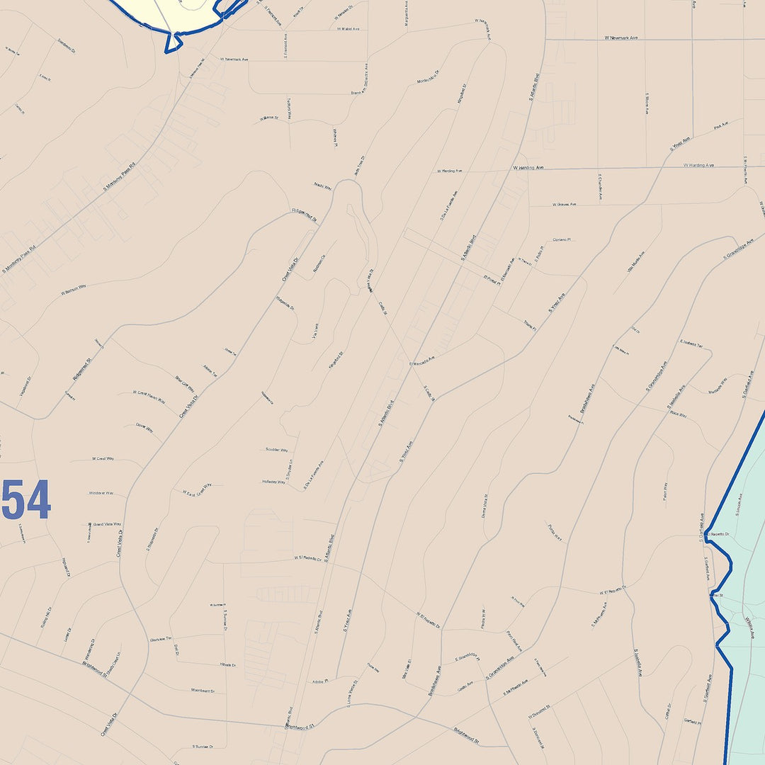 Monterey Park Zip Codenull