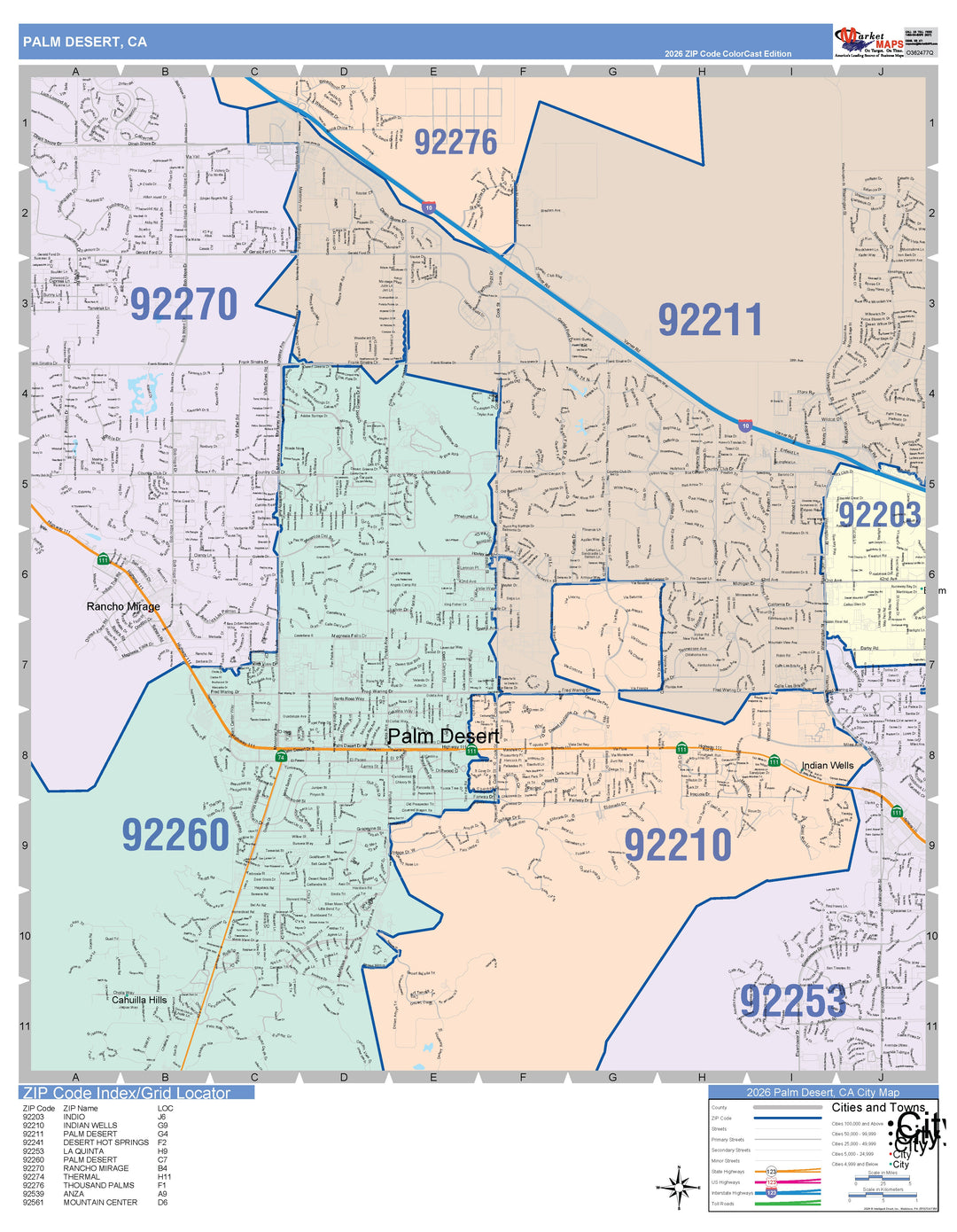 Zip Code For Palm Desert