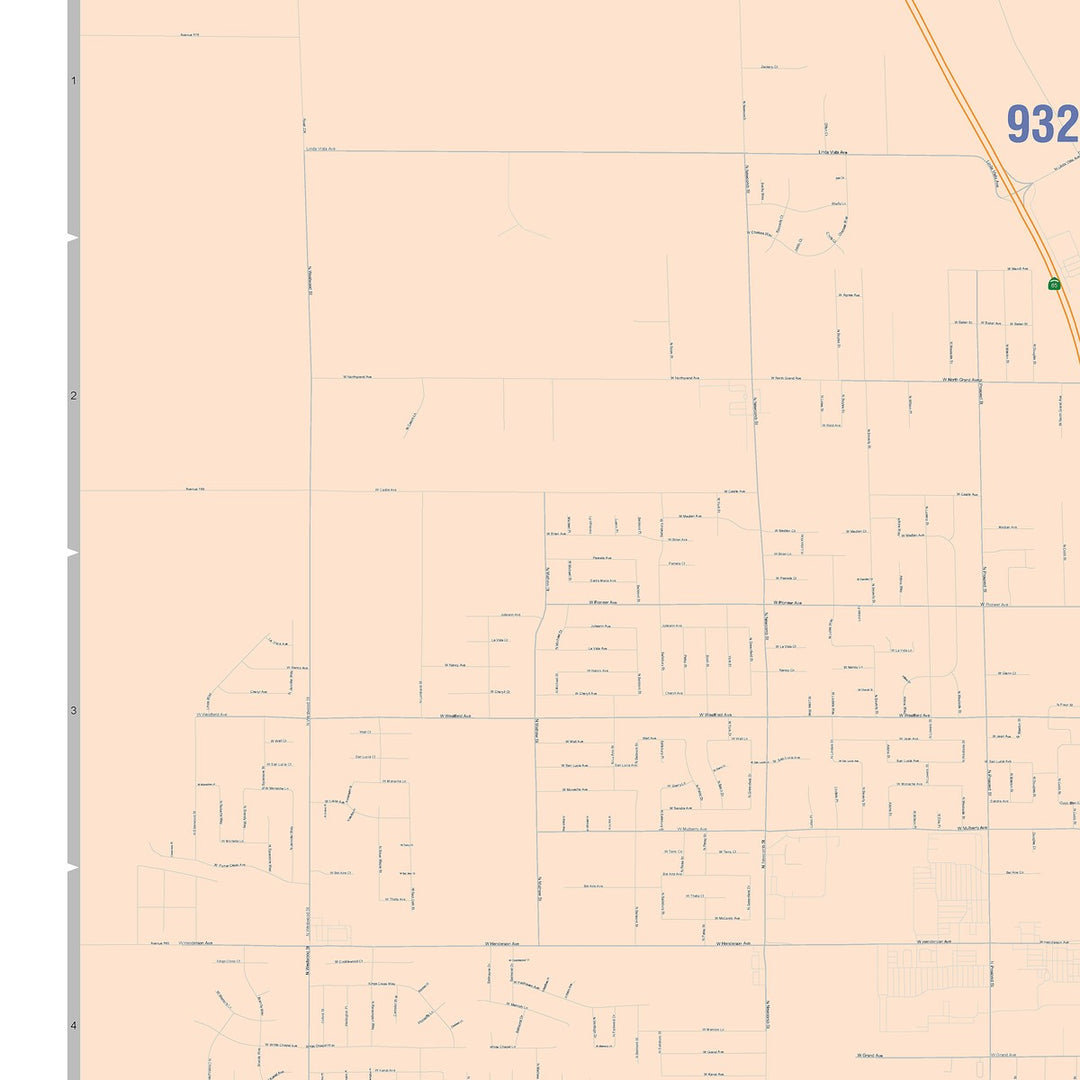 Porterville Ca Zip Codenull