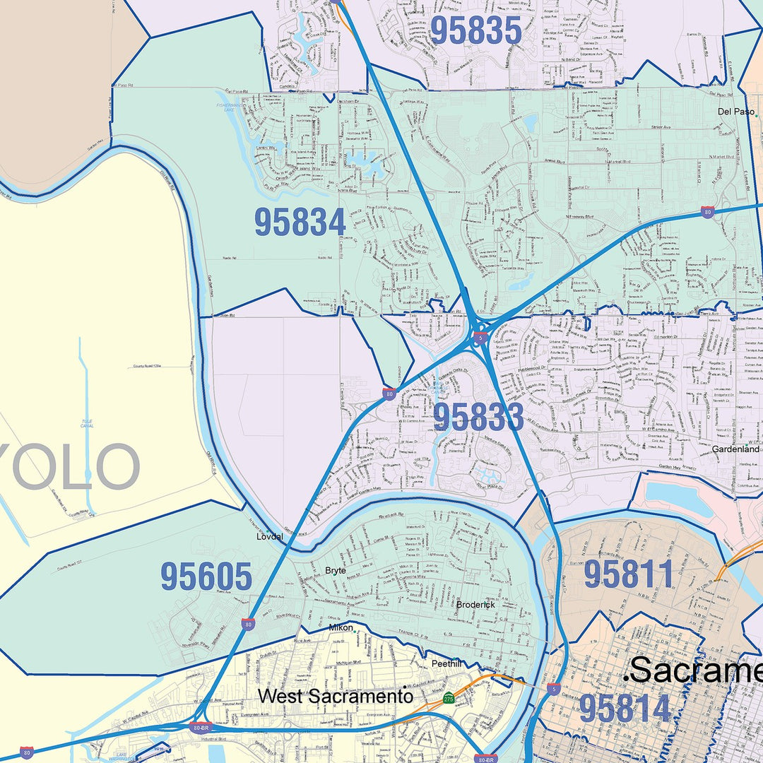 West Sacramento Zip Codenull