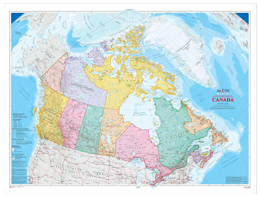Canada Wall Map