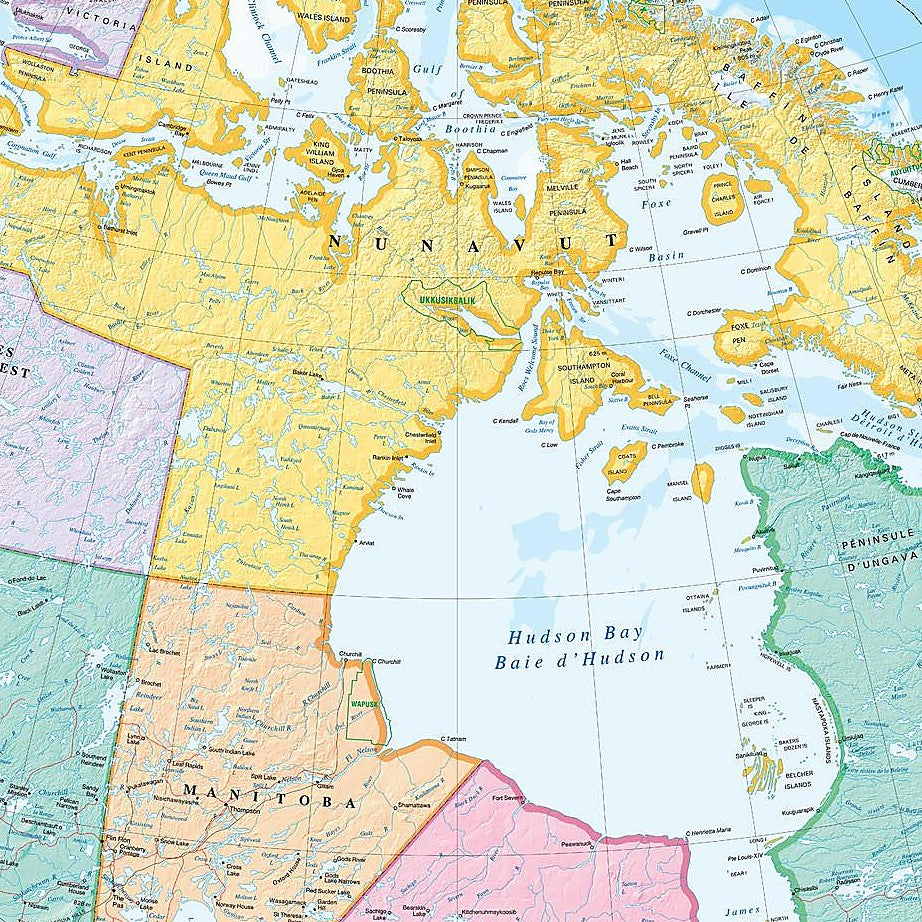 Canada Wall Map