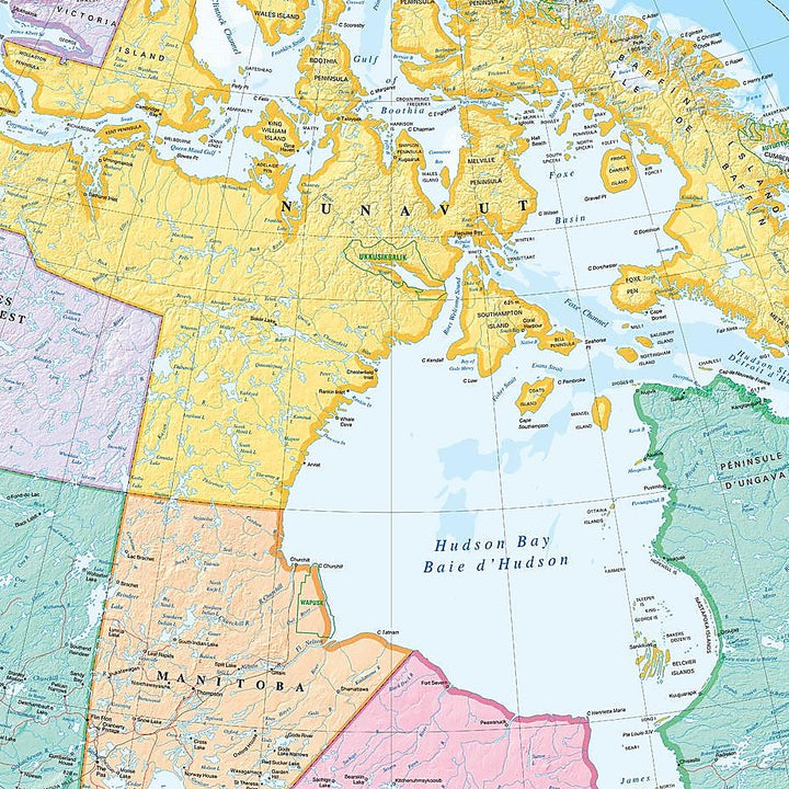 Canada Wall Map
