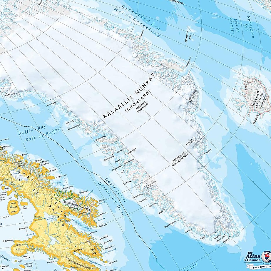 Canada Wall Map