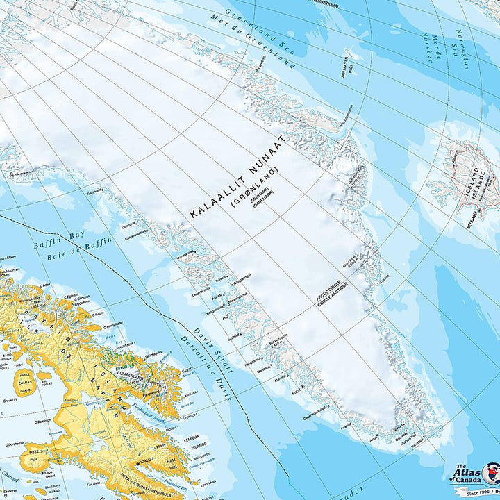 Canada Wall Map