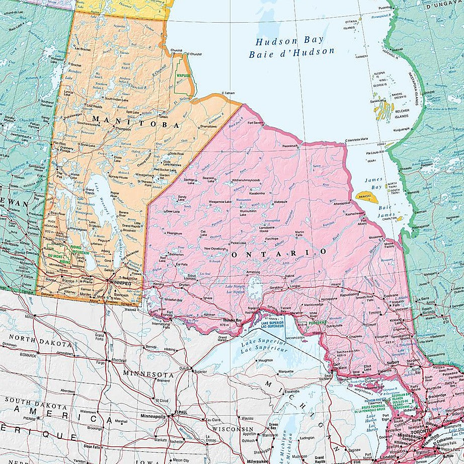 Canada Wall Map