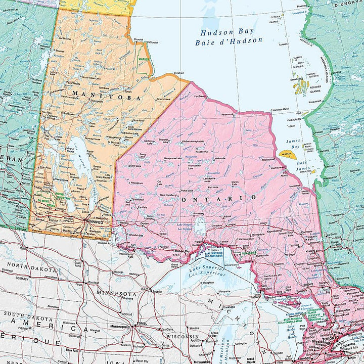 Canada Wall Map
