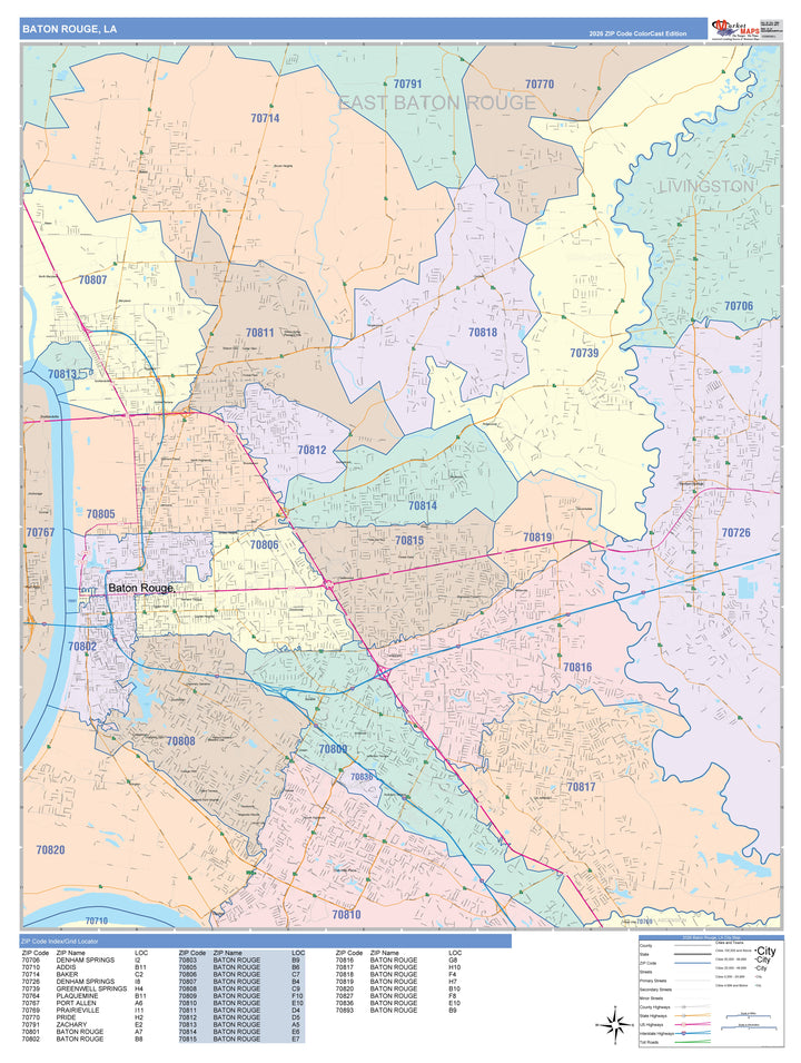 Zip Code For Baton Rouge Louisiana