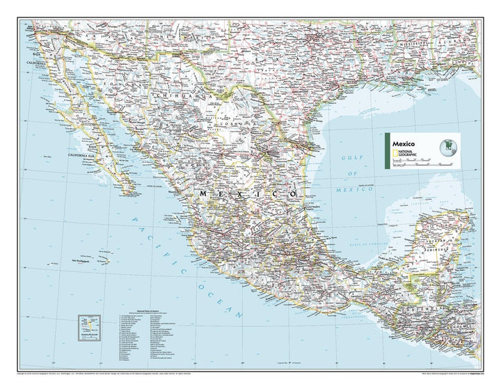 Mexico by National Geographic from The Atlas of the World