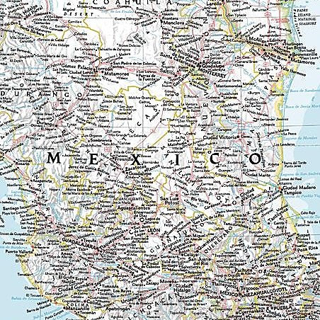 Mexico by National Geographic from The Atlas of the World