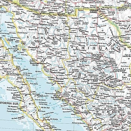 Mexico by National Geographic from The Atlas of the World