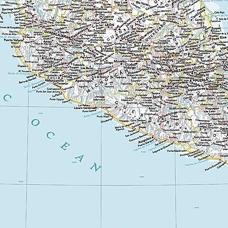 Mexico by National Geographic from The Atlas of the World
