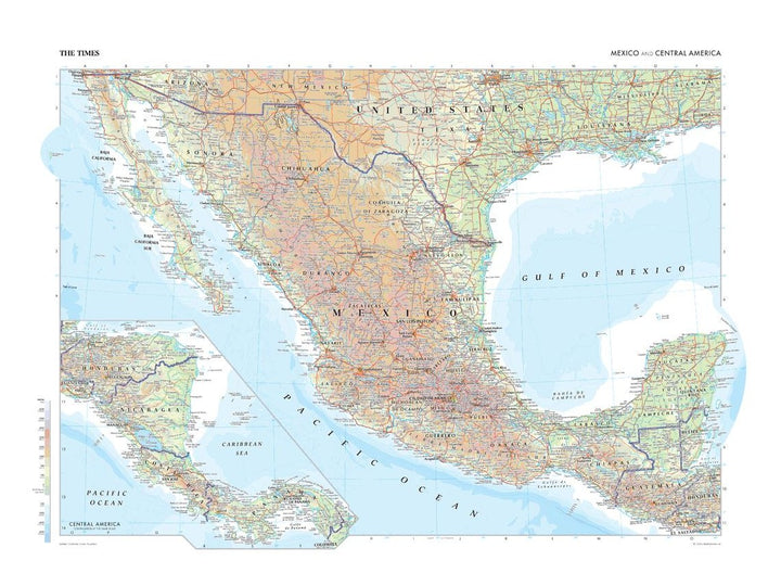 Mexico and Central America by The Times