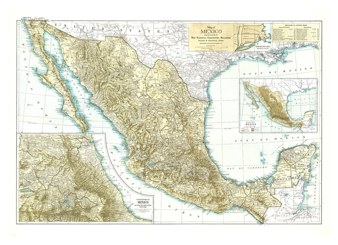 Mexico, 1916 by National Geographic