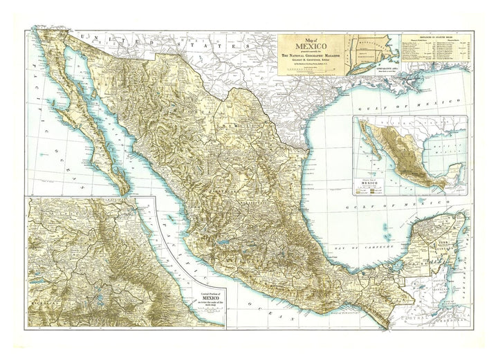 Mexico, 1916 by National Geographic