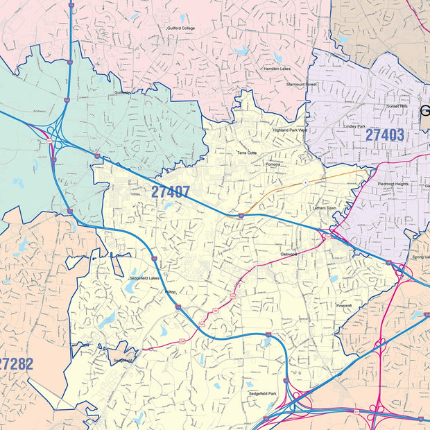 Zip Code Of Greensboro Nc