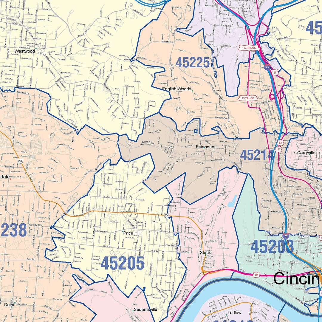 Zip Code For Cincinnati Ohionull