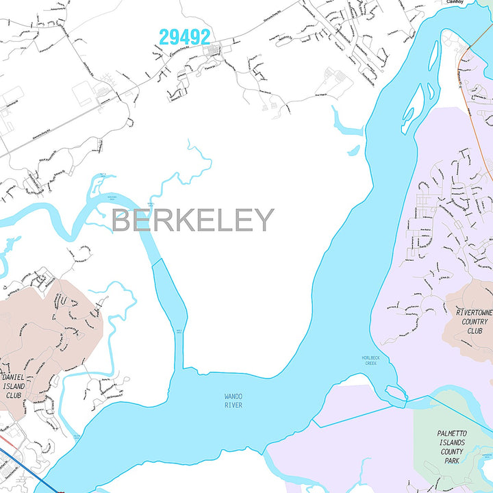 Premium Style Wall Map of Mount Pleasant, OR