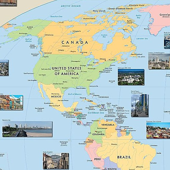 The World - Countries and Capitals