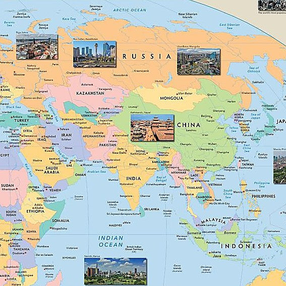 The World - Countries and Capitals
