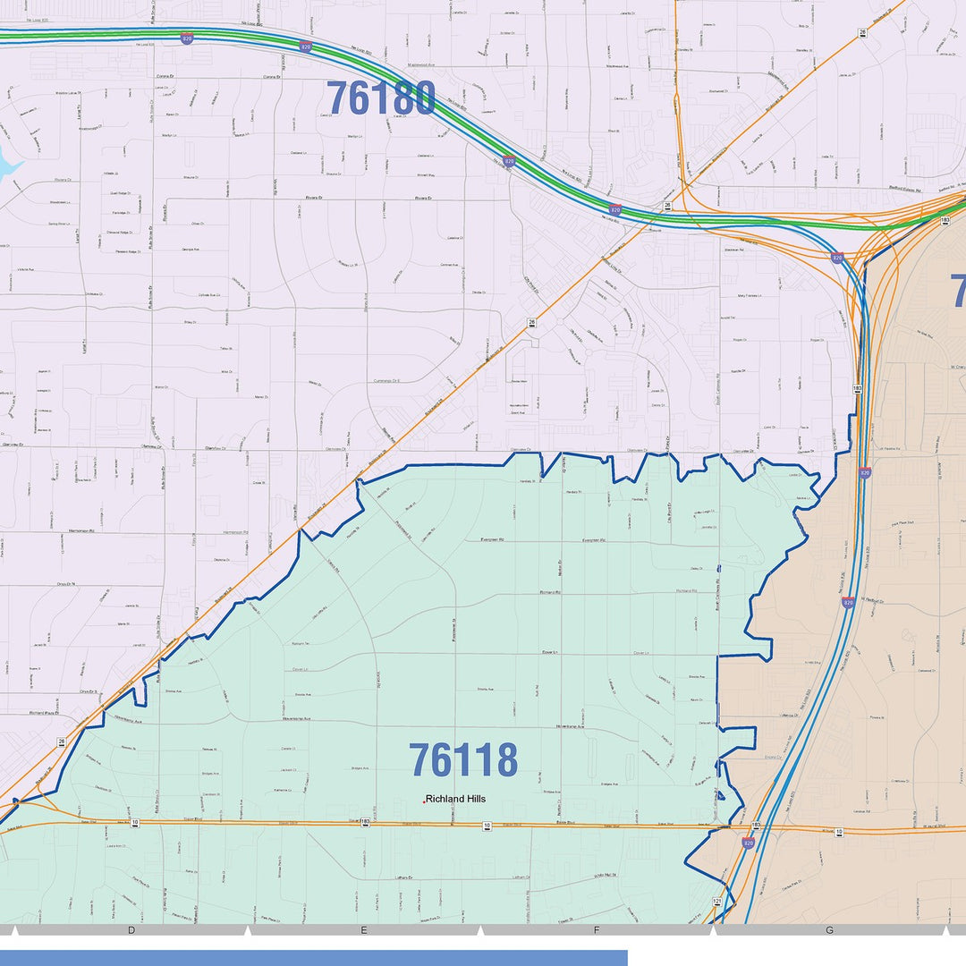 North Richland Hills Zip Codenull