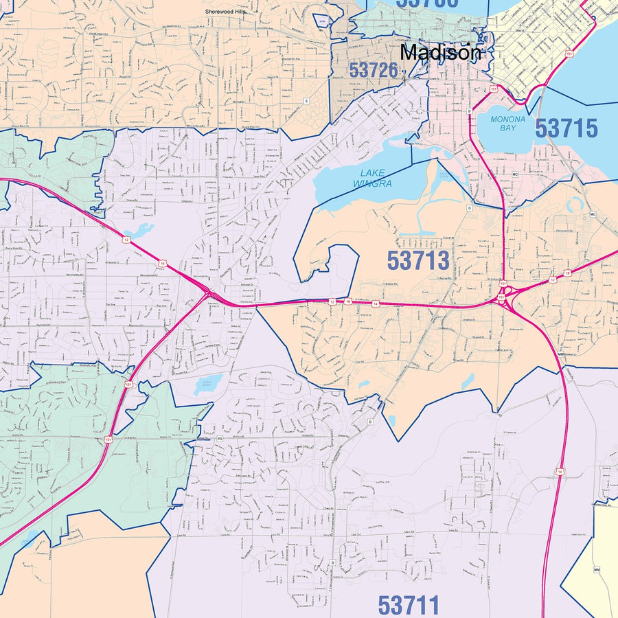 Madison Zip Code Winull