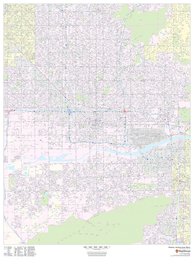Phoenix Zip Code Map Pdf