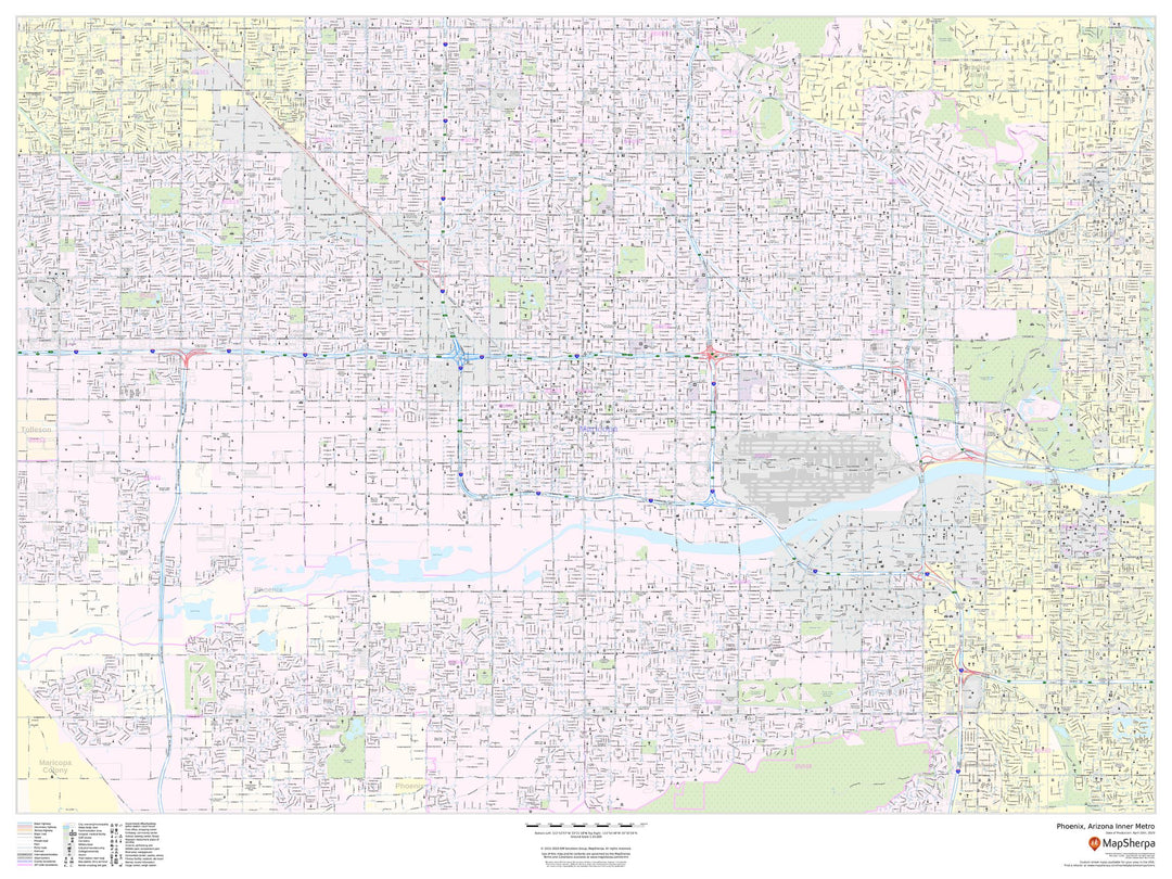 Phoenix Inner Metro (Landscape)
