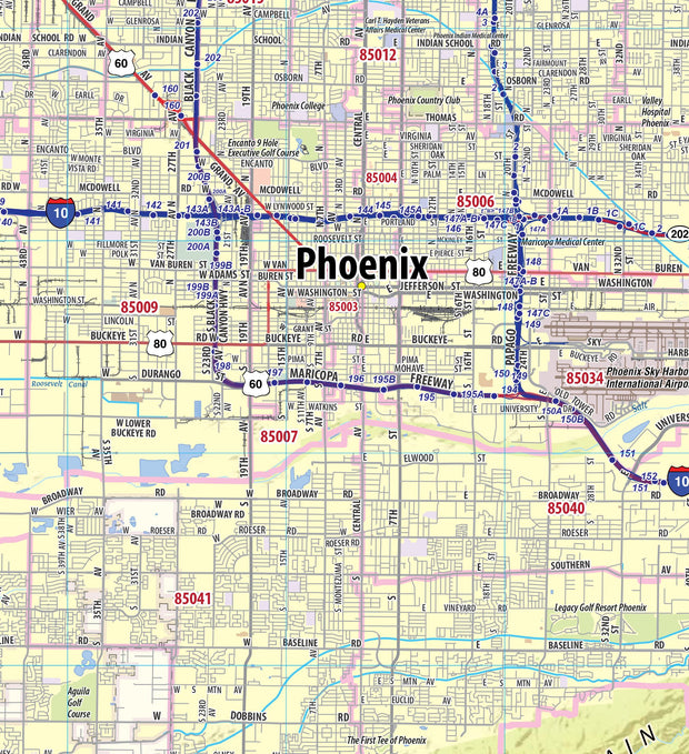 Phoenix Zip Code Map Pdf