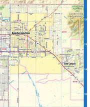 Phoenix Metro Area with Shaded Relief