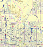 Phoenix Metro Area with Shaded Relief