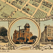 Bakersfield, California by N J Stone Co, 1901