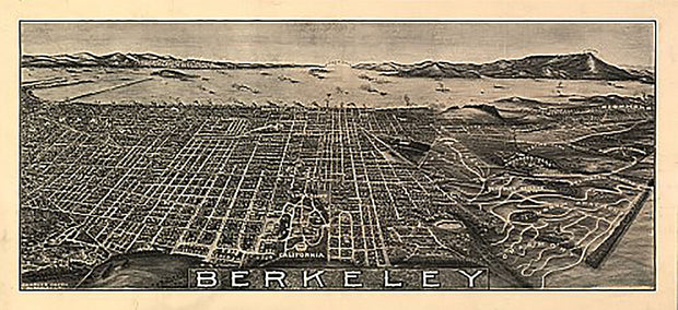 Berkeley, California by Charles Green, c1909