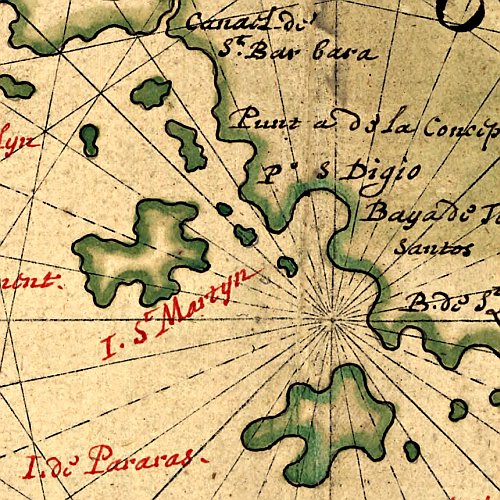 California shown as an island by Joan Vinckeboons, c1650